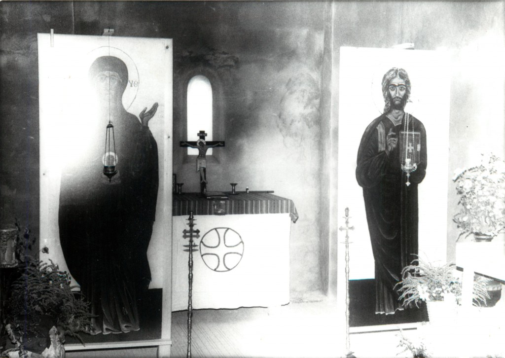 Erstes orthodoxes Kloster Buchhagen Richtfest Sommer 1991_1