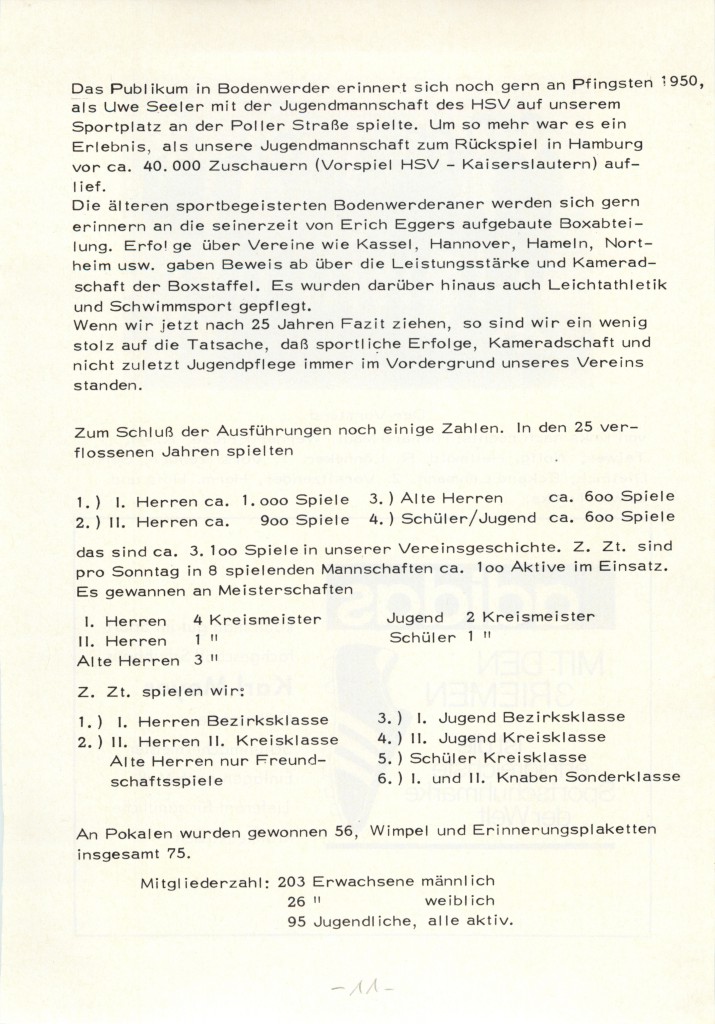 Festschrift 25 Jahre SC Münchhausen Bodenwerder 1975_11