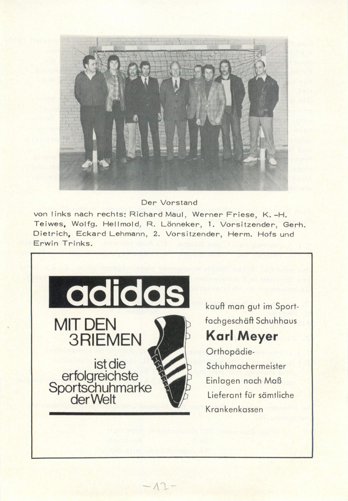 Festschrift 25 Jahre SC Münchhausen Bodenwerder 1975_12
