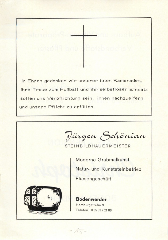 Festschrift 25 Jahre SC Münchhausen Bodenwerder 1975_15