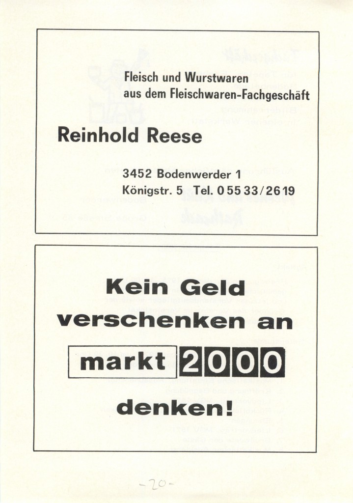 Festschrift 25 Jahre SC Münchhausen Bodenwerder 1975_20