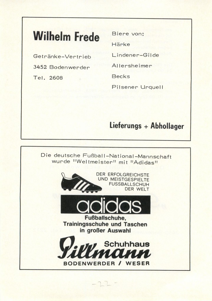 Festschrift 25 Jahre SC Münchhausen Bodenwerder 1975_22
