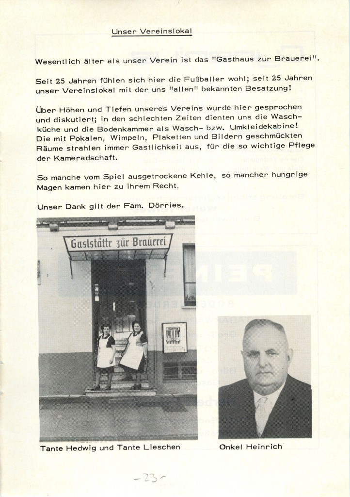 Festschrift 25 Jahre SC Münchhausen Bodenwerder 1975_23