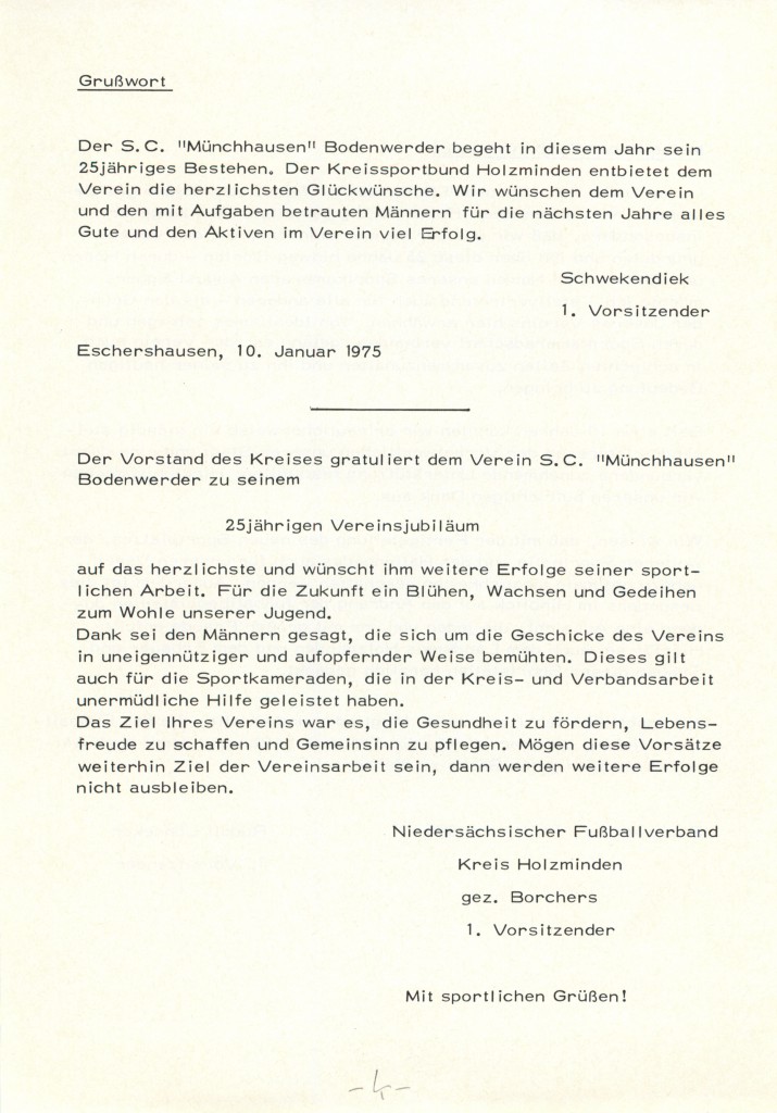 Festschrift 25 Jahre SC Münchhausen Bodenwerder 1975_4