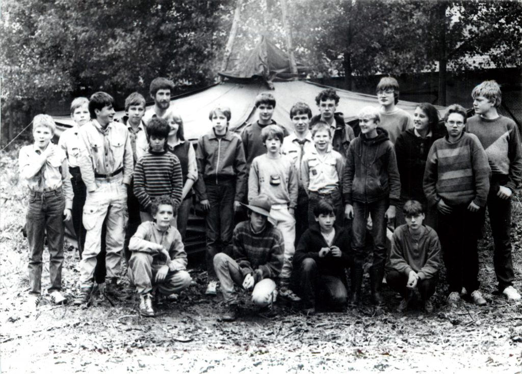 Pfadfinder Zeltlager September 1985 Hehlen_6