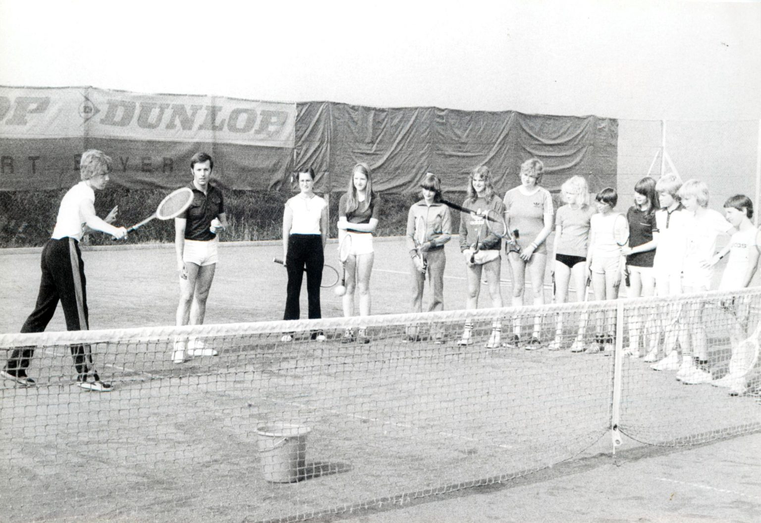 Tennis und Handball Kurs Juli/August 1980 Bodenwerder Damals