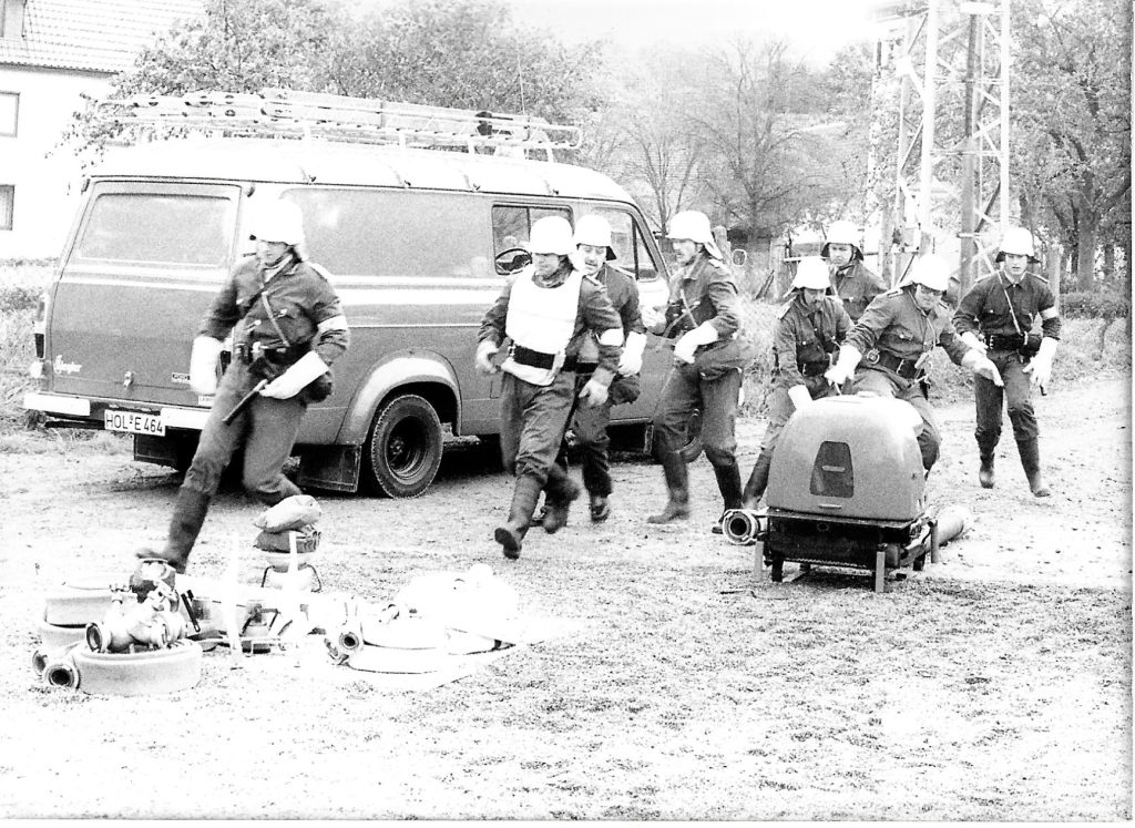 Freundschafts-Wettkämpfe Feuerwehr Dohnsen September 1981